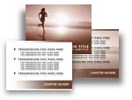 Download the Jogging PowerPoint Template