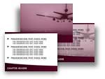 Download the Commercial Airline Plane PowerPoint Template