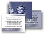 Download the Statue of Liberty USA PowerPoint Template